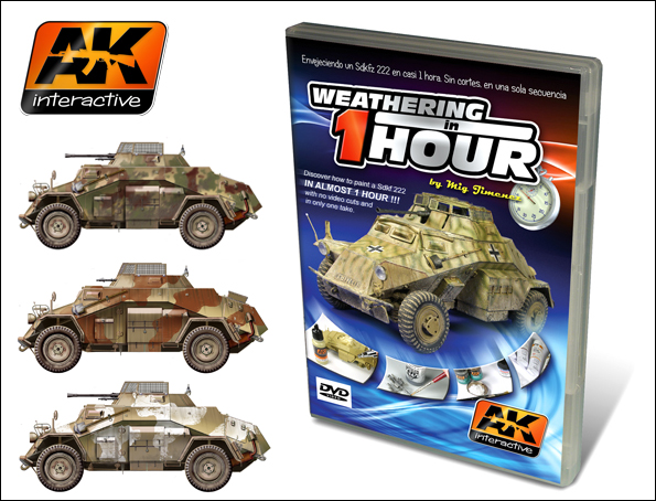 Weathering a Sdkfz 222 in One Hour DVD